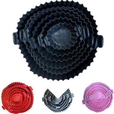 Imagem de Forma Silicone Air Fryer 6pç Forro Antiaderente Reutilizável - Cook Ho
