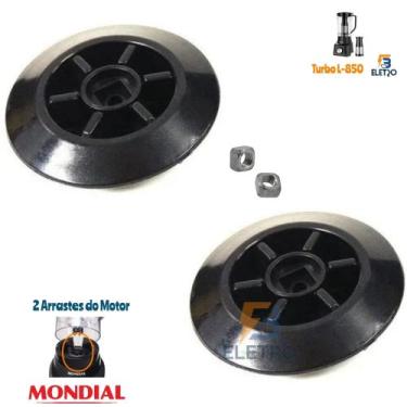 Imagem de Arraste do Motor 2 peças do Liquidificador Mondial L-850 Turbo