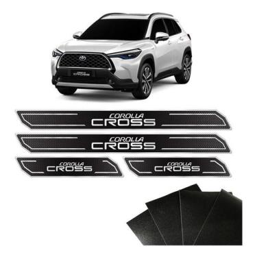 Imagem de Protetor De Porta e Soleira Kit Toyota Corolla Cross - Resitank
