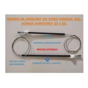 Imagem de Kit Gol G5, Voyage Novo 4 Portas Dianteiras para Máquina do Vidro Manu