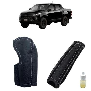 Imagem de Capa Manopla Câmbio automático e freio de mão Chevrolet S10 e Trailbla