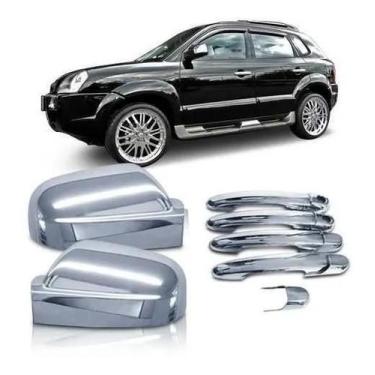 Imagem de Tucson 2004 À 2016 Aplique Cromado Maçaneta Retrovisor - Shekparts