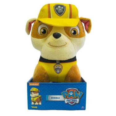 Imagem de Patrulha Canina - Pelúcia Rubble 30cm - 1345 Sunny  - Sunny Brinquedos
