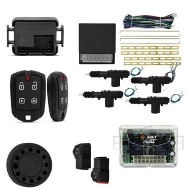 Imagem de Alarme Positron Cyber EX360 + Kit Trava Elétrica 2 ou 4 Portas + Módul