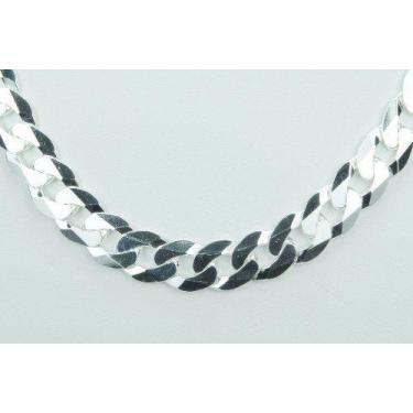 Imagem de Conjunto Italiano Corrente E Pulseira Grumet 10mm Prata 925 - RD Magaz