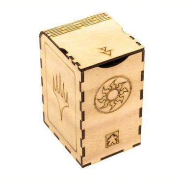 Imagem de Deck Box Magic Card Games Dragon Shield-Branco-Meeple Maiden - Meeple 