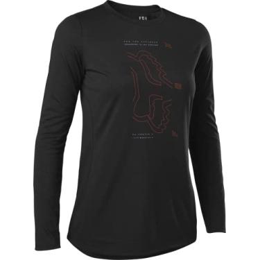 Imagem de Camisa Fox Feminina Ranger Drirelease Ls Preta P