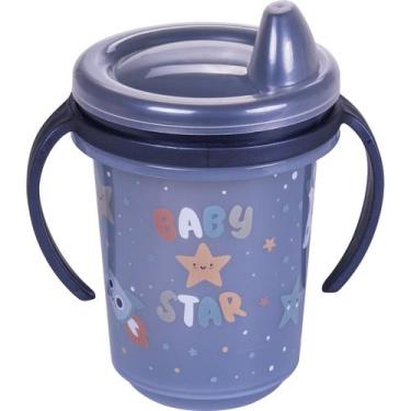 Imagem de Copo Transição trio 330 ml infantil Plasutil, Astronauta