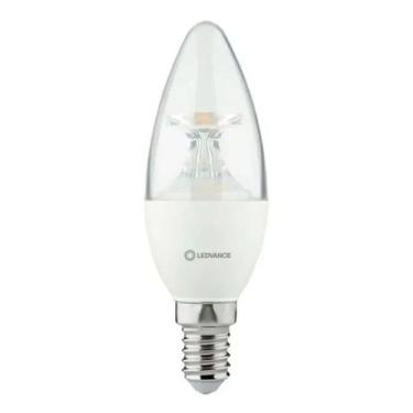 Imagem de Lâmpada LED Vela 3W Branco Quente Osram, Branco