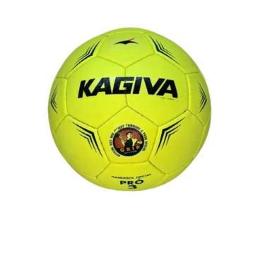 Imagem de Bola Handebol Kagiva K3 Pro Costurada (Masc), Amarelo