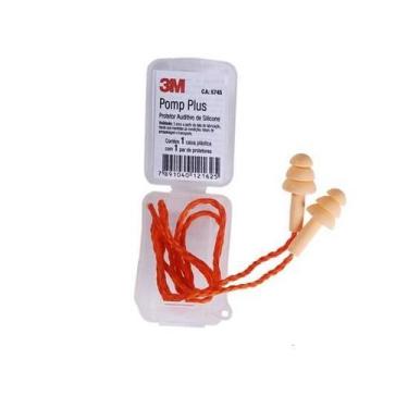 Imagem de Protetor Auricular 3m Pomp Plus  Cordão de Poliéster - 3m