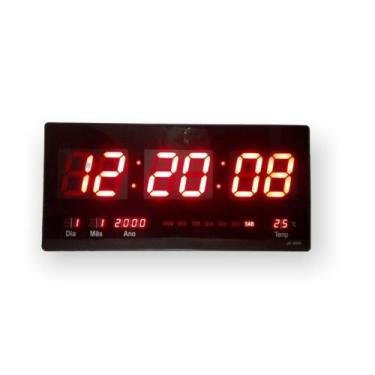 Imagem de Relógio calendário de parede grande digital  para academia 4600 - Raff