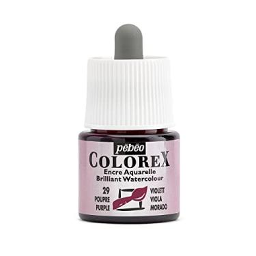 Imagem de Pebeo Colorex, tinta aquarela, frasco de 45 ml com conta-gotas - roxo