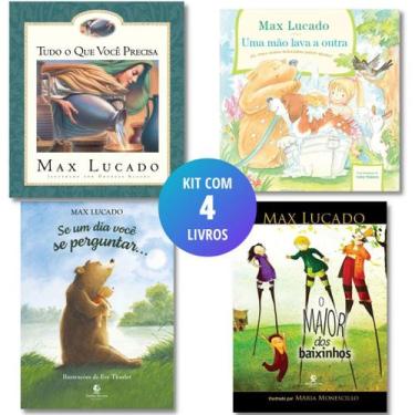 Imagem de Kit Max Lucado Infantil III - Lançamentos - (4 livros) - Thomas Nelson