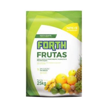 Imagem de Adubo Fertilizante Forth Frutas Saco 25kg Nutrição Floração