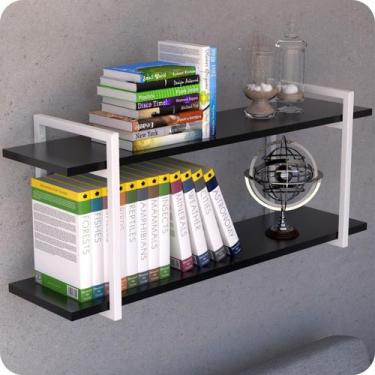 Imagem de Prateleira Estilo Industrial Para Sala Parede GND BP 120cm - MetalCrom