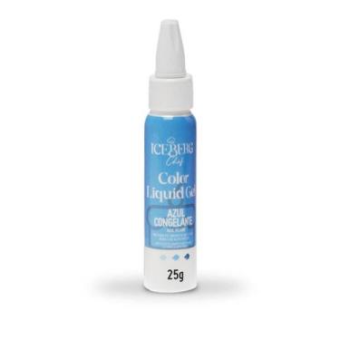 Imagem de Corante Azul Congelante Liquid Gel 25g Iceberg Chef Original