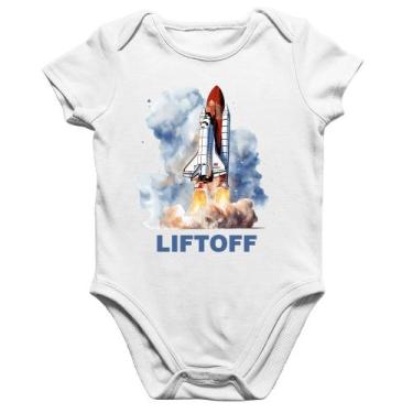 Imagem de Body Bebê Algodão Liftoff: Lançamento do Ônibus Espacial - Foca na Mod