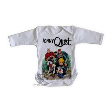 Imagem de body nenê criança roupa bebê manga longa  Jonny Quest selva - Empório 