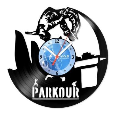 Imagem de Relógio De Parede Disco Vinil Esportes - Parkour - VES-178 - Modernart