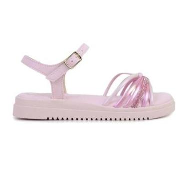 Imagem de Sandália Infantil Feminina Pink Cats Rosa - V4511-Feminino