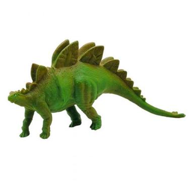 Imagem de Dinossauro De Brinquedo Vinil Estegossauro 26cm Cometa 056
