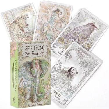 Imagem de Spiritsong Tarot Deck Tarô Sons Do Espírito Baralho de Cartas de Orácu