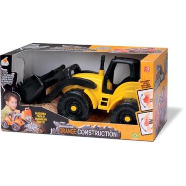 Imagem de Trator Carregadeira Construction Sortidos - Orange TOYS