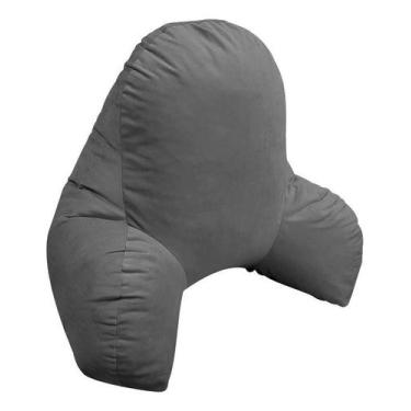 Imagem de Encosto Dino Veludo CINZA 50x60x75 Ortobom