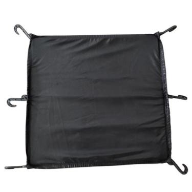Imagem de Redinha Rede Elastica Fechada Bagageiro, Capacete Moto 42x42 - NACIONA