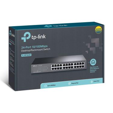 Imagem de Switch Tp-link 24 Portas 10/100 Tl-sf1024d