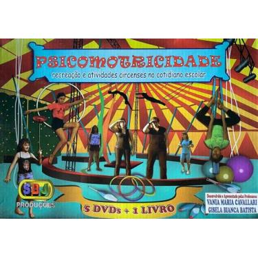 Imagem de Coleção Psicomotricidade - 5 DVDs + Livro (Novo, Lacrado) - Editora: S