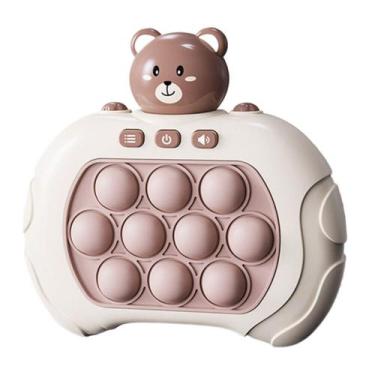 Imagem de Brinquedo Anti-Stress de Fidget com Luz Push & Pop Game Rápido Pop It 