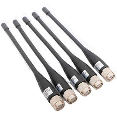 Imagem de Lote (5) Antena chicote TNC 450-470MHZ 3dBi 15 cm 15.2 cm para Trimble R2 R6 R8 R10 GPS de alta frequência