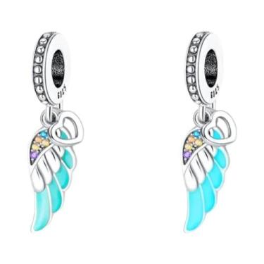 Imagem de Amuletos de Trevo Verde para Pulseira de Prata Esterlina 925 - Acessór