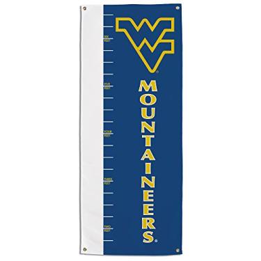 Imagem de BSI PRODUCTS, INC. Banner NCAA West Virginia Mountaineers gráfico de crescimento azul