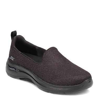 Imagem de Skechers Tênis feminino Skechers GOwalk Arch Fit Grateful, Preto, 8.5