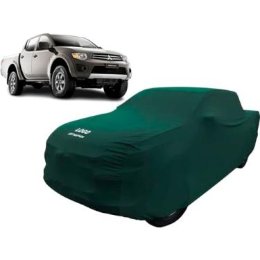 Imagem de Capa Para Camionete Mitsubishi L 200 Triton 2013 Anti Risco (Verde)