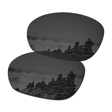 Imagem de SmartVLT Lentes de reposição pretas Stealth femininas para óculos de sol Oakley Pulse OO9198