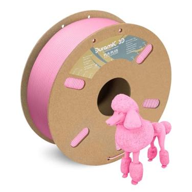 Imagem de DURAMIC 3D Filamento 3D Impressora PLA+ 1,75 mm 1 kg Rosa, Filamento de Impressora 3D PLA Pro Mais Resistente e Mais Forte, Probabilidade de Precisão Dimensional +/- 0,02 mm
