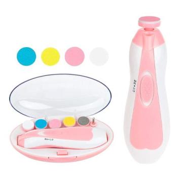 Imagem de Lixador Infantil Elétrico Estilo Cor de Amarelo e 6 Refis - 6 LIXAS