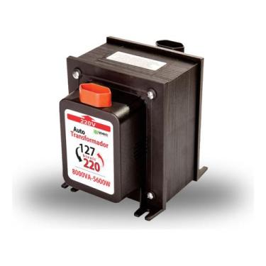 Imagem de Auto Transformador Bivolt 8000va Bobina De Alumínio 2 Vias - Transform