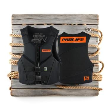 Imagem de Colete Salva Vidas Neoprene Homologado Classe V Prolife V4, Laranja, E
