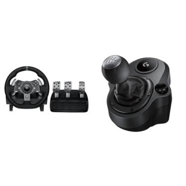 Imagem de Kit Volante Logitech G920 Driving Force e Pedais para Xbox Series X|S, Xbox One, PC + Câmbio Logitech G Driving Force