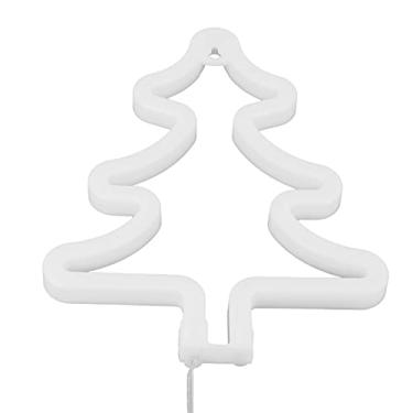 Imagem de Árvore DE Natal Moderna DE NEON LED NEON SIGLO QUARTO QUARTO DE FESTA DE CHORATE DE DECORAÇÃO DE LUZ RISCOS DE ISOLIÇÃO (Rosa)