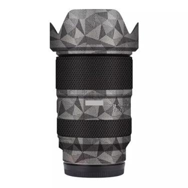 Imagem de Adesivo antiarranhões para câmera Tamron 28-75 mm F2.8 G2 adequado para Sony Mount Camera protetor protetor de corpo decalque F/2.8 28-75 2.8 (titânio triangular)