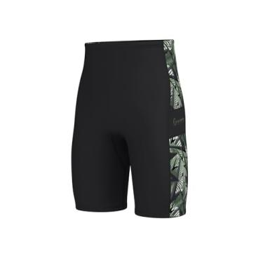 Imagem de Shorts de neoprene masculino e feminino, 2 mm, para esportes aquáticos, mergulho, surfe, natação, snorkeling, caiaque