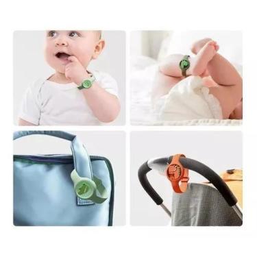 Imagem de Relógio Pulseira Repelente Mosquitos Infantil Anti Insetos Repelente c