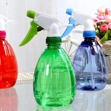 Imagem de Pulverizador Borrifador 500ml Frasco Borrifador Oval Color Spray Gatilho Multiuso 500ML - PANAMI