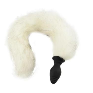 Imagem de Plug Anal Com Rabo De 40Cm 10 Vibrações Vipmix